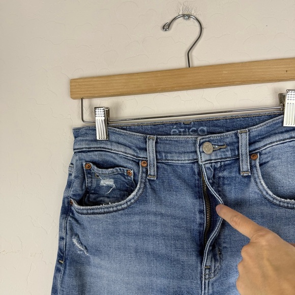 ETICA tia vintage straight jean in pacific coast - Picture 9 of 13